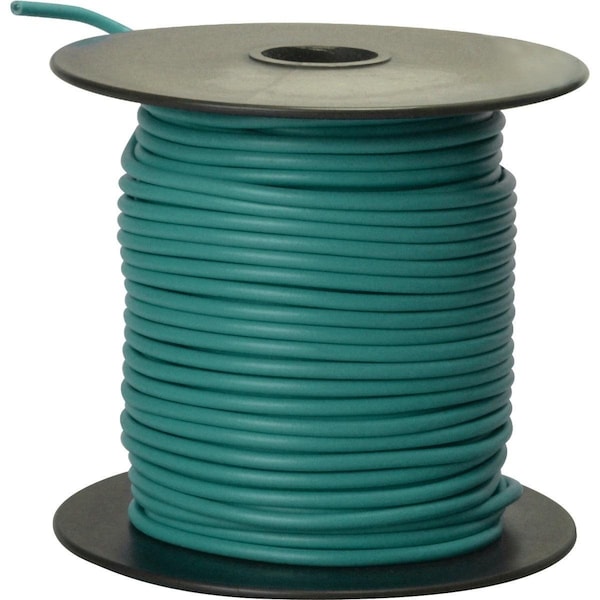 Road Power Primary Wire, Copper, 16 AWG, 1C, Green, Stranded, 100 ft. 56422023 - main